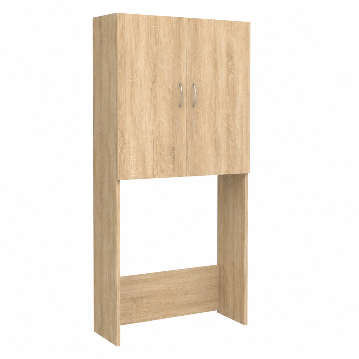 Mueble de Almacenamiento para Lavadora y Baño, Roble Sonoma 64x25,5x190 cm