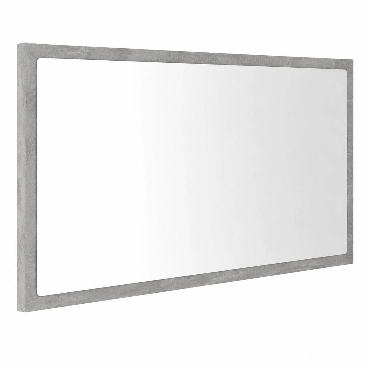 Espejo de Baño LED con Almacenamiento, Decoración Moderna, 80x8.5x37 cm