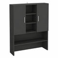 Estantería de Almacenamiento para Lavadora en Baño Negro 70,5x25,5x90 cm