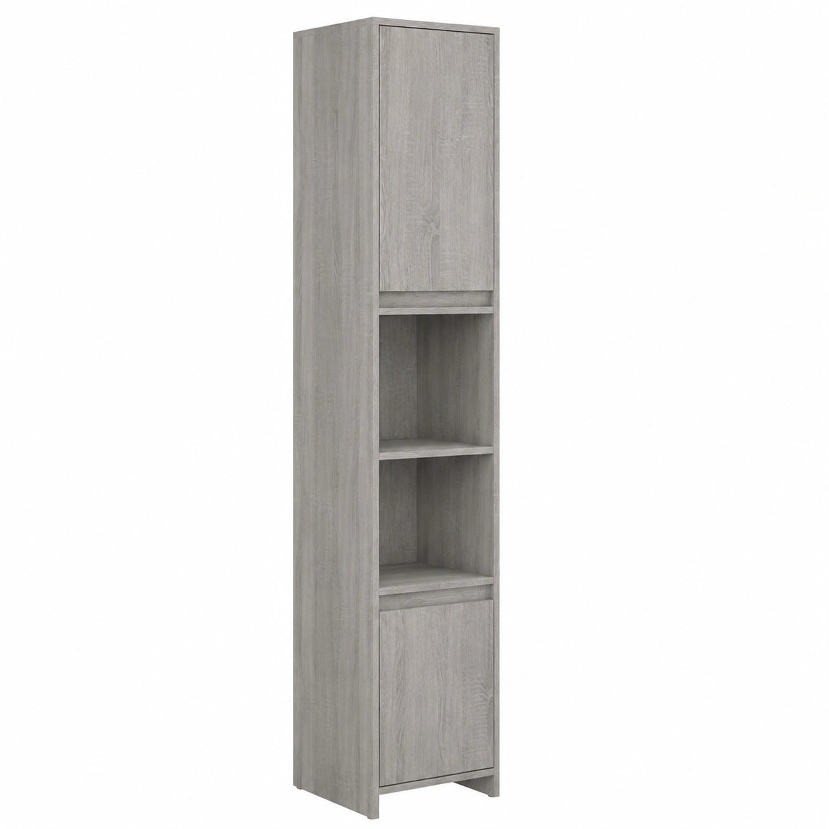 Estantería de Lavadora de Madera Gris Sonoma 30x30x183,5 cm para Baño