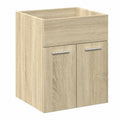Conjunto de Muebles de Baño 3 Piezas Roble Sonoma