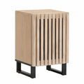 Armario de Baño de Madera de Mango 38x34x58 cm, Almacenamiento Elegante para Baños