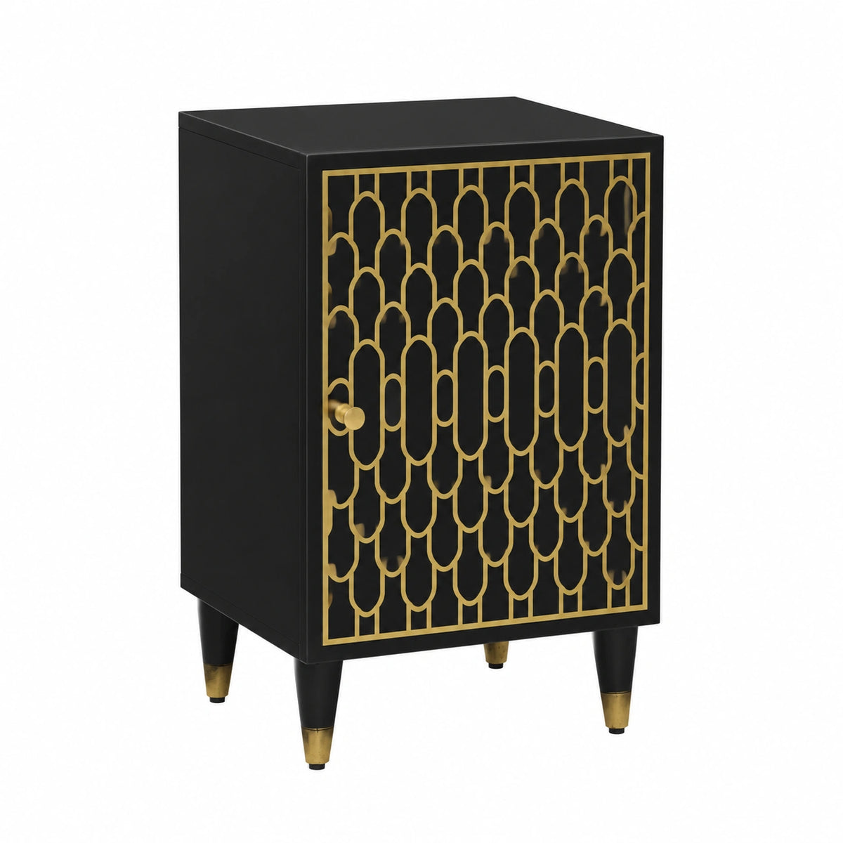 Armario de Baño de Madera de Mango 38x33x58 cm, Almacenamiento Elegante