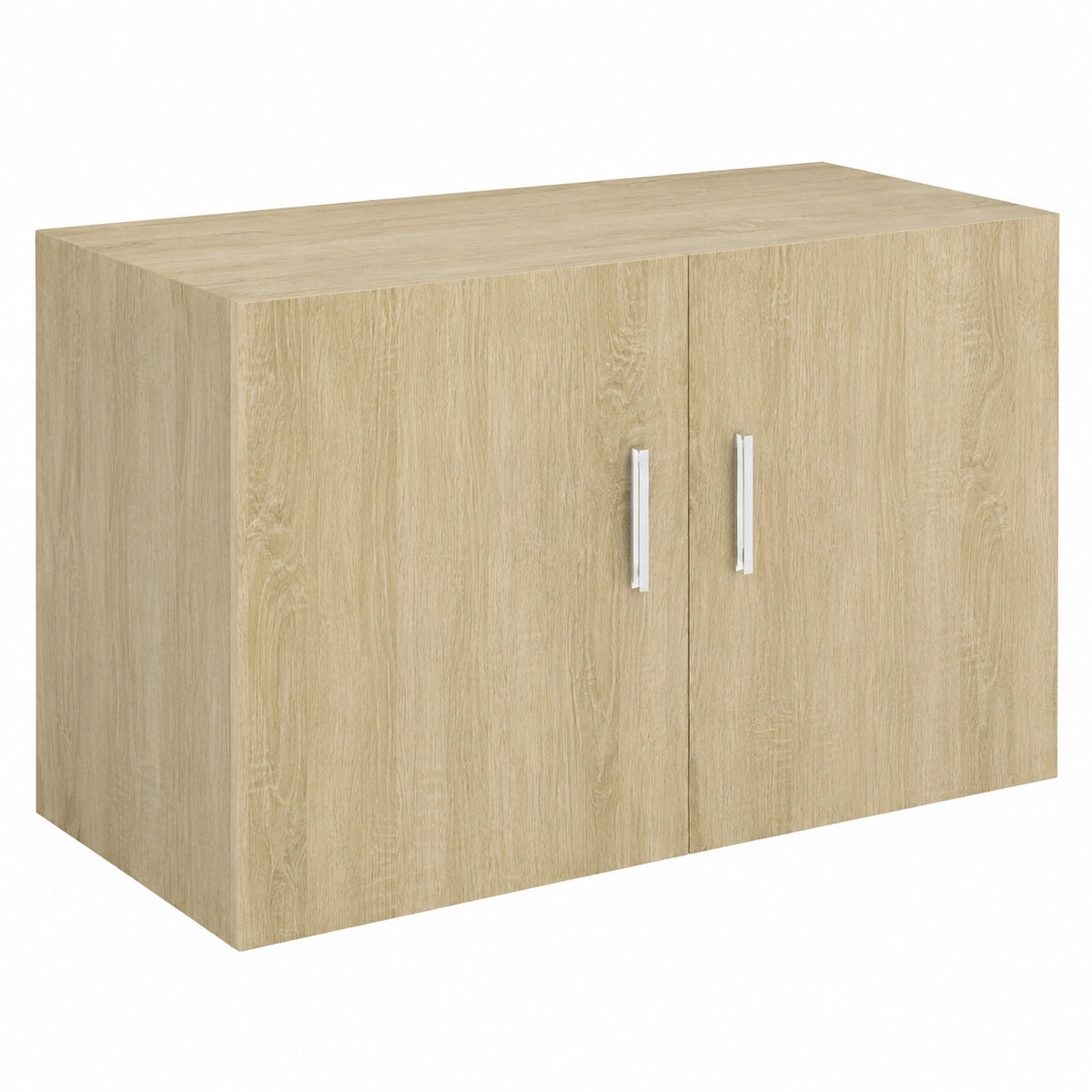 Estante Flotante Multifuncional de Contrachapado Roble Sonoma 80x39x40cm para Baño y Cocina