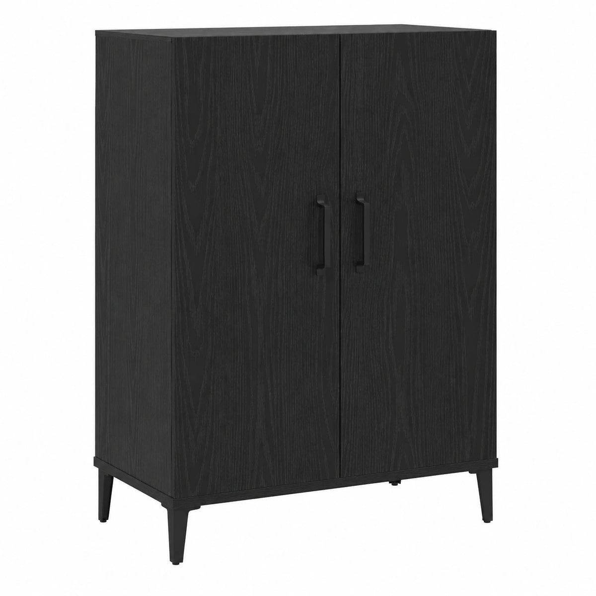 Aparador de Roble Negro 69,5x34x90 cm para Almacenamiento