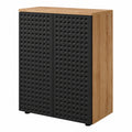 Armario de Baño Vicco Irma, Diseño Lunares, Antracita, 60x81 cm, Compatible con Serie Irma